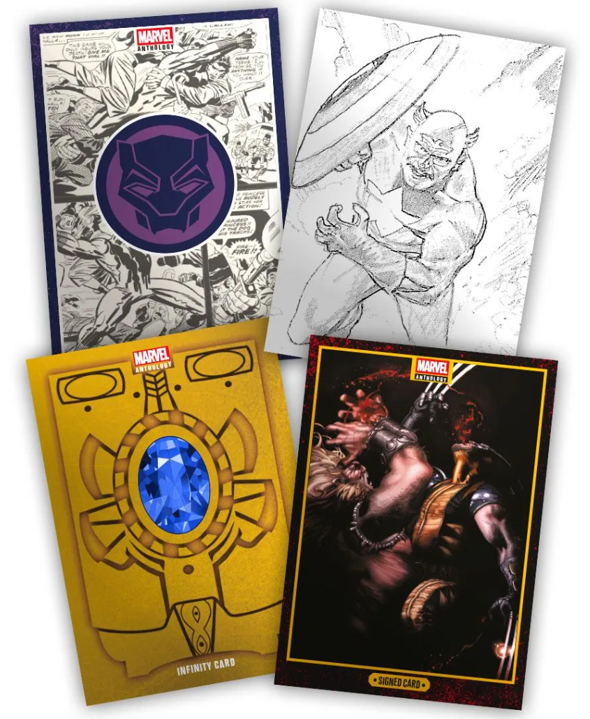 MARVEL ANTHOLOGY TRADING CARD TREASURE BOX