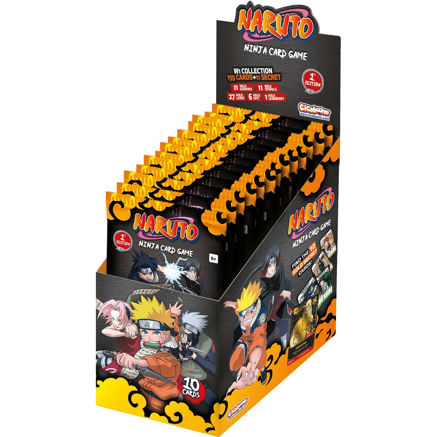 - Data Di Rilascio 13/4/26 - NARUTO MYTHOS TCG - BOX 24 BUSTE - ENG